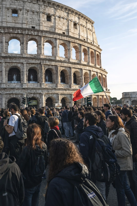 Massive protests sweep Italy with police clashes reported across major cities