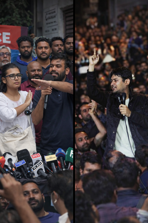 Before Kanhaiya, now Neha Bora and Abhijeet Dipke