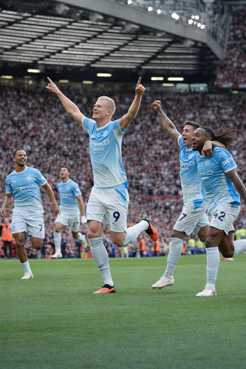 Haaland goal seals Man City win over Man United in Premier League derby