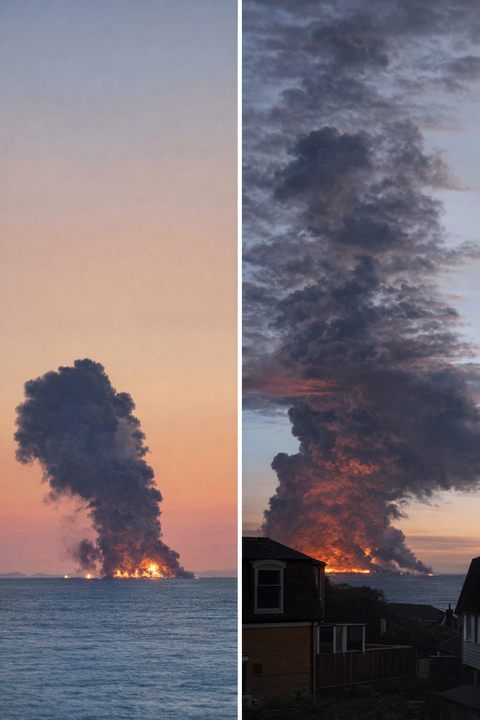 Ukrainian drone attack sets oil tanker with 23 Indians ablaze off Russia