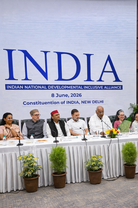 INDIA bloc fails to hold planned joint protest as parties stage separate protests on Day One