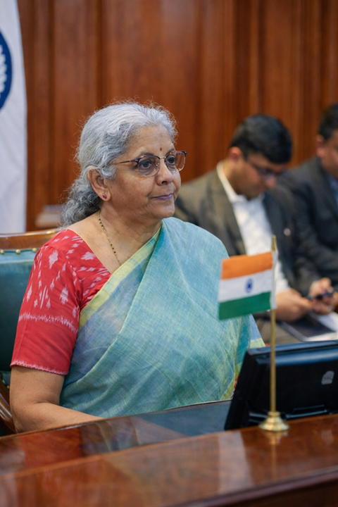 Sitharaman says easy investor exits add to Indian stock market weakness