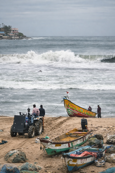 Odisha steps up cyclone preparations as storm nears Andhra coast