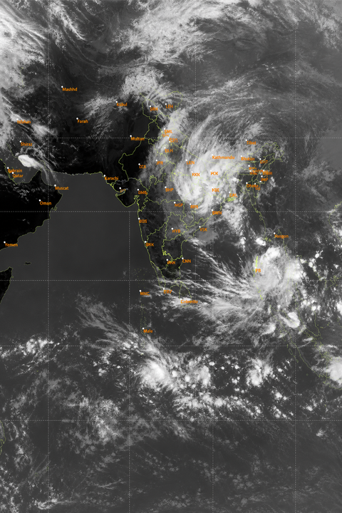 Cyclone Arnab fades as another system strengthens in Bay of Bengal