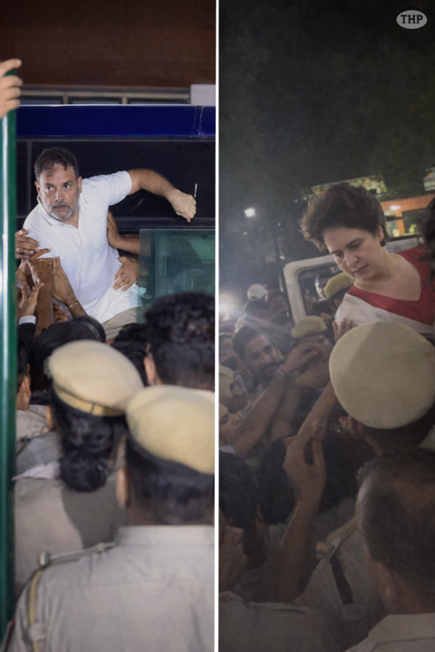 'Police personnel scratched me': Priyanka Gandhi alleges mistreatment during Delhi protest