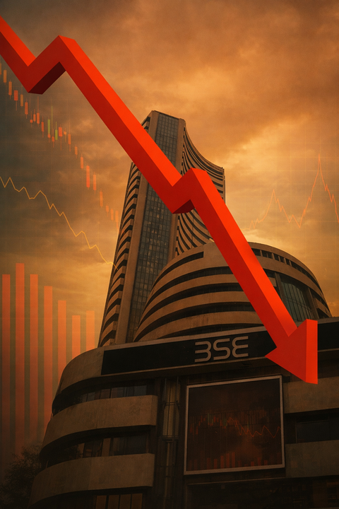 The scale of the stock market fall, explained. Swipe to watch