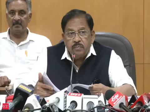 Karnataka's drought losses could soar to Rs 60,000 crore, warns Deputy CM Parameshwara