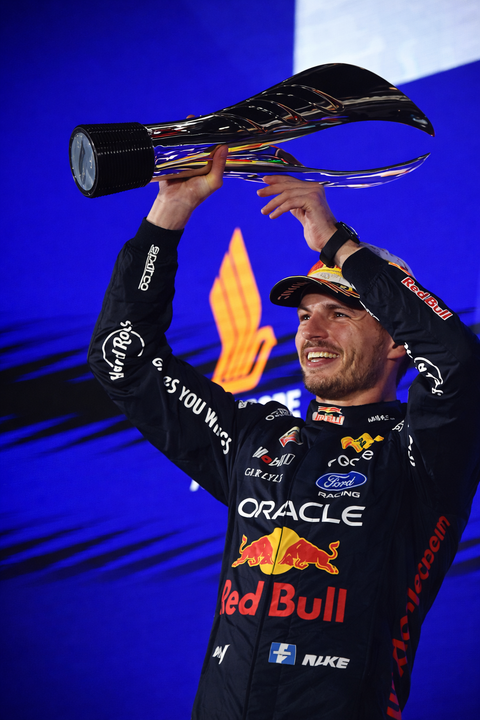 Red Bull’s Max Verstappen finally wins in Singapore after 10 F1 race attempts