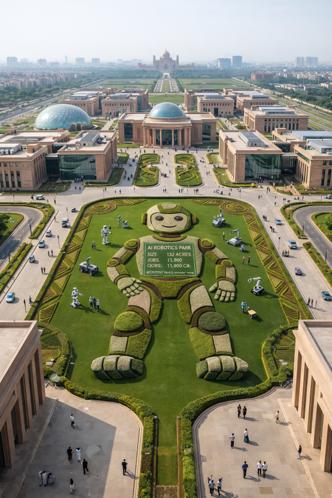 Greater Noida’s new AI park targets jobs and ₹2,000 crore economic boost