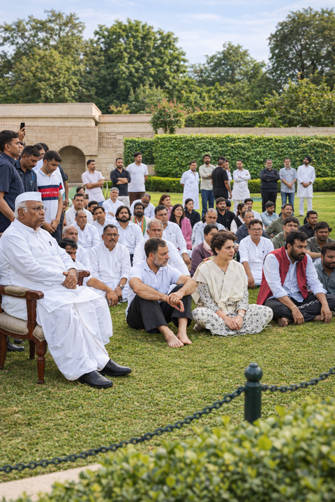 The INDIA bloc meets President Murmu tonight over the Election Commission row