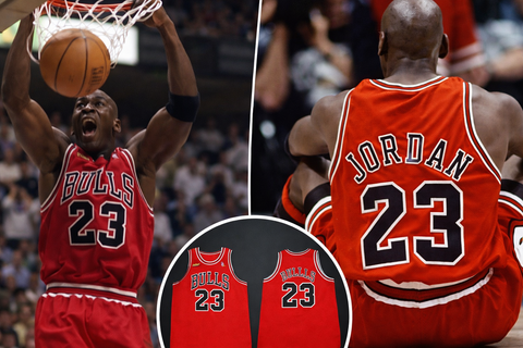 Michael Jordan's iconic jersey sells for record £10.6m, breaking memorabilia records
