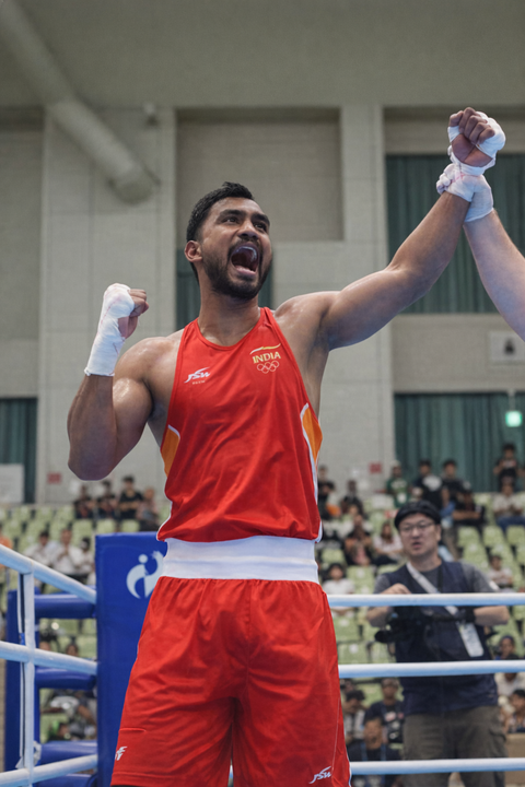 Kapil Pokhariya claims 90kg boxing bronze at Aichi-Nagoya Asian Games