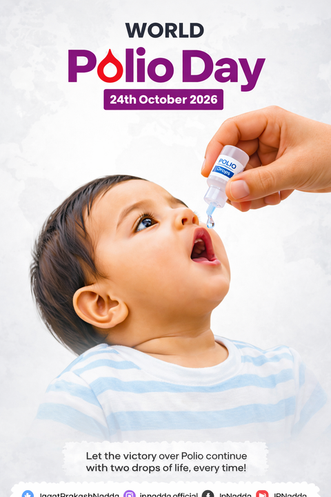 World Polio Day highlights India’s nationwide vaccination efforts