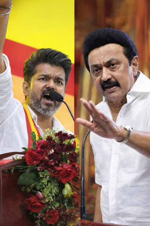 Stalin slams CM Vijay over crime cases says Tamil Nadu is ‘Soaked In Blood’