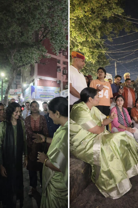 Delhi CM Rekha Gupta makes surprise visit to Mukherjee Nagar, hears students’ concerns