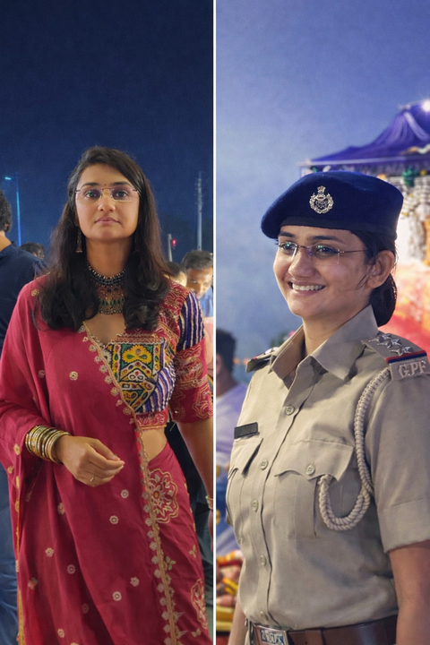 Vadodara's Inspector Chandrika Aasundra Goes Undercover for Navratri Garba Duty