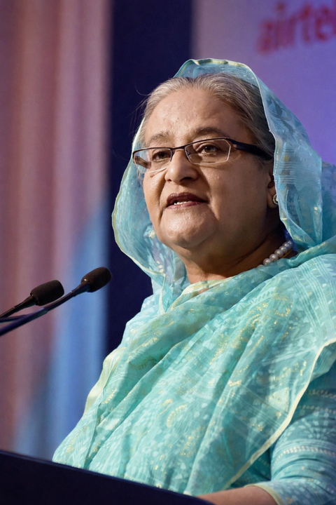 Former Prime Minister Sheikh Hasina criticises PM Rahman for skipping BRICS Summit in New Delhi
