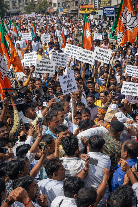 ‘Apologise to Modi’: BJP launches protests across India over Kharge’s remark