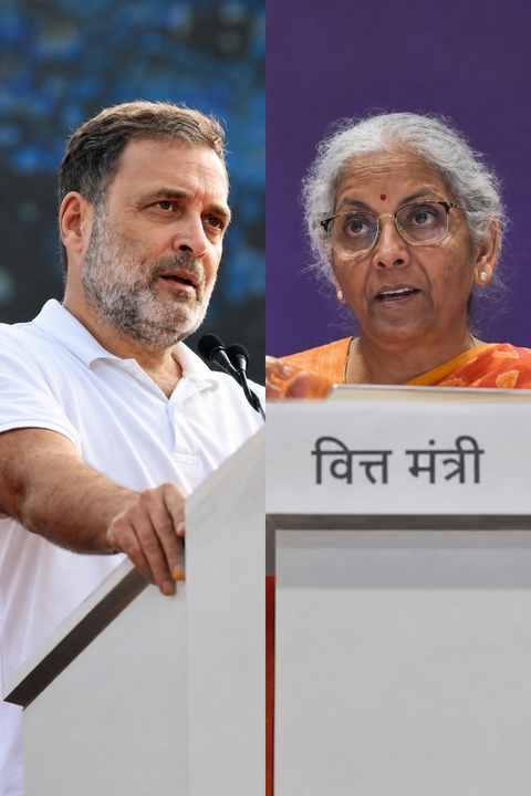 "Phonebook for Powerful" Sitharaman attacks congress over banking practices