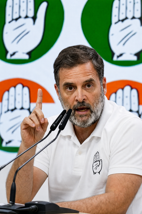 Congress mocks BJP over Rahul Gandhi’s ‘Sitarama’ typo in Tata post