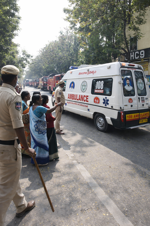 Hyderabad equips 108 ambulances with eye injury kits ahead of Diwali