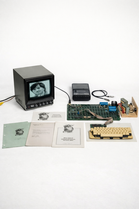 Rare Apple-1 computer signed by Steve Wozniak sells for record ₹10.9 crore at auction