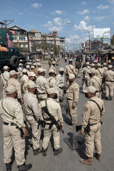 Two Villages set ablaze in Manipur amid escalations between Kuki & Naga communities