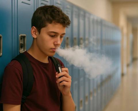 UK studies find something odd - youngsters who never smoked are becoming daily vapers