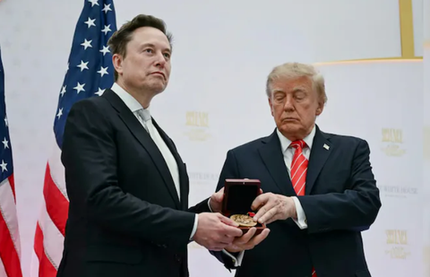 Trump honours Elon Musk with science medal, calls him ‘modern-day Thomas Edison’