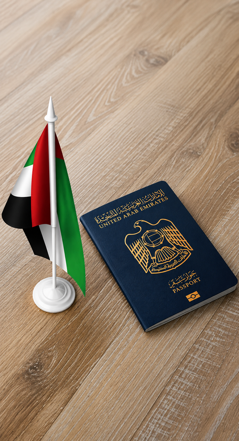 UAE passport crowned world's most powerful in 2026 with access to 182 destinations