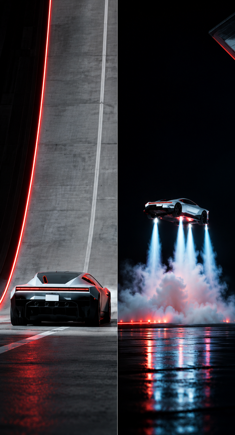 Musk plans bigger flying stunts after Tesla Roadster's upside-down demonstration