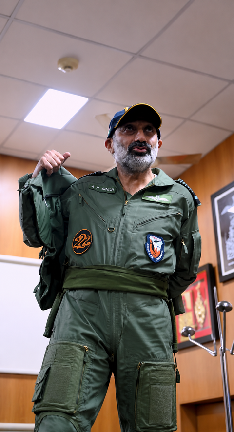 IAF chief AP Singh flies Kiran aircraft at Hyderabad academy ahead of retirement