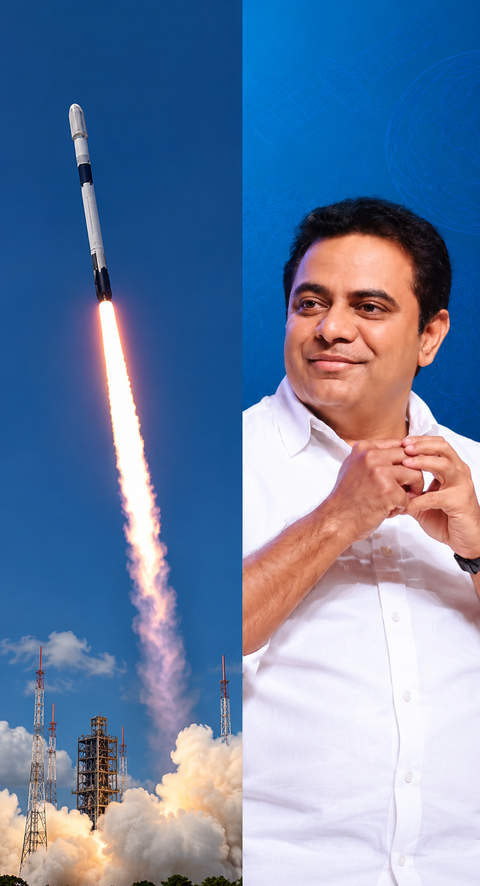 KTR hails Telangana’s space-tech startups after their payloads successfully reach orbit