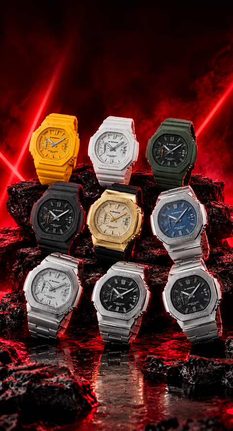 Casio expands G-Shock lineup with nine new analog watches