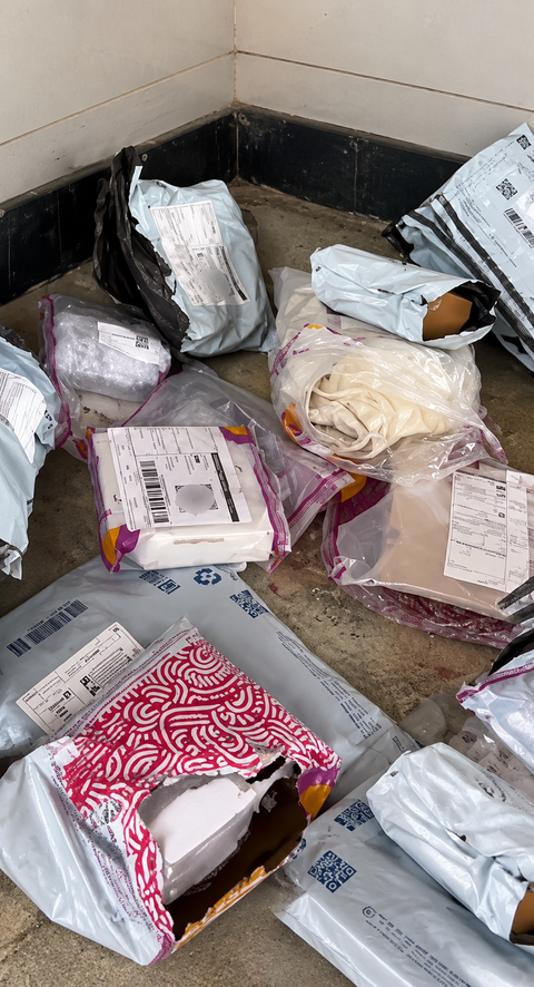 Delivery agent uncovers huge pile of clothing returns post-Navratri, sparking outrage