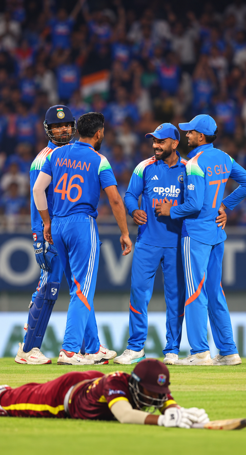 India and West Indies penalised for slow over-rates after final ODI in New Chandigarh