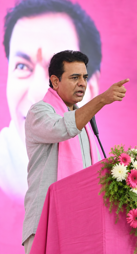 KTR threatens legal action against Congress over alleged AI-generated fake images