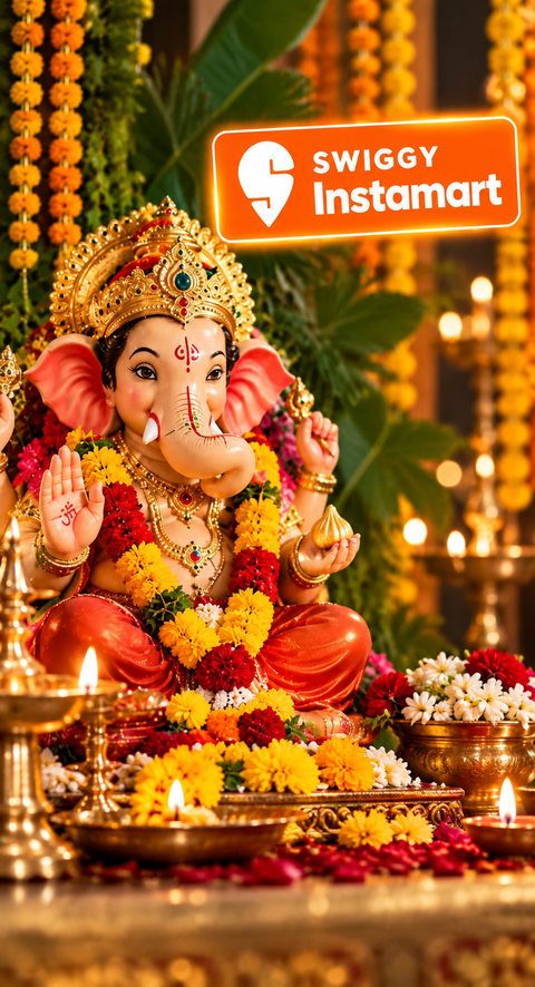 Swiggy Instamart sees 176% jump in eco-friendly Ganpati orders during Ganesh Chaturthi