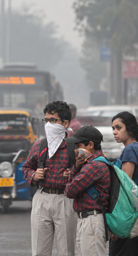Mumbai ranks first in India for pollution with an AQI of 152, surpassing Delhi