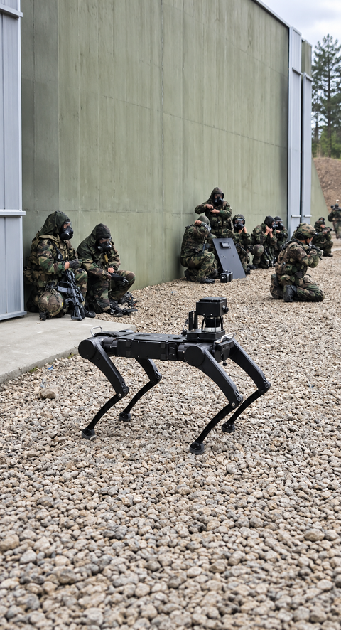 South Korea launches first military AI base in Pangyo to enhance robotic operations