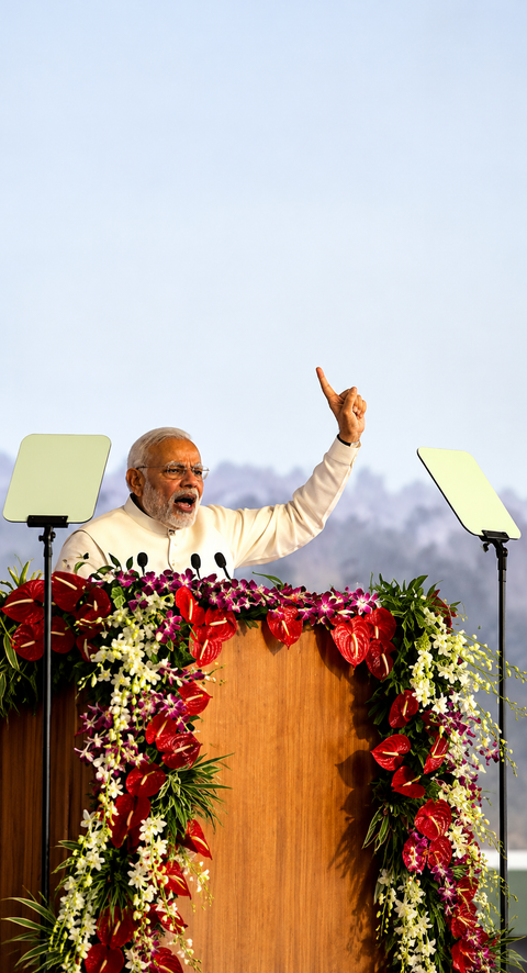 PM Modi vows to serve the nation until his last breath at Gujarat event