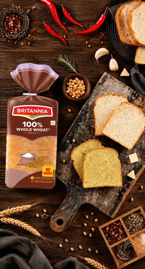 Britannia fined Rs 1 lakh for misleading '100% Whole Wheat Bread' claim