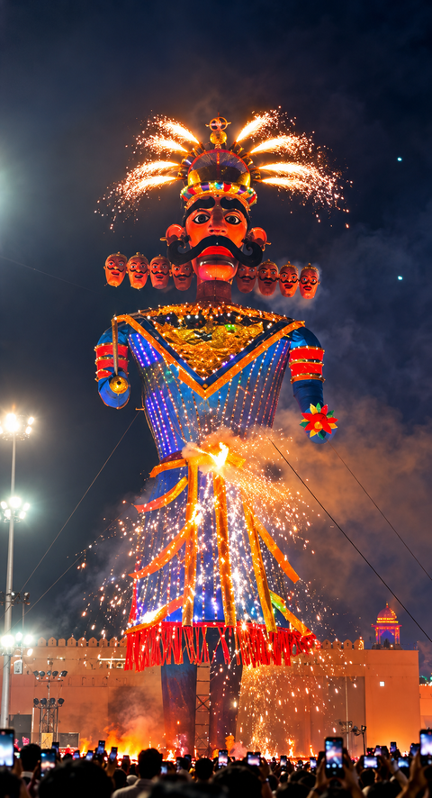 Dussehra 2026 brings towering Ravana effigies and spectacular celebrations across India