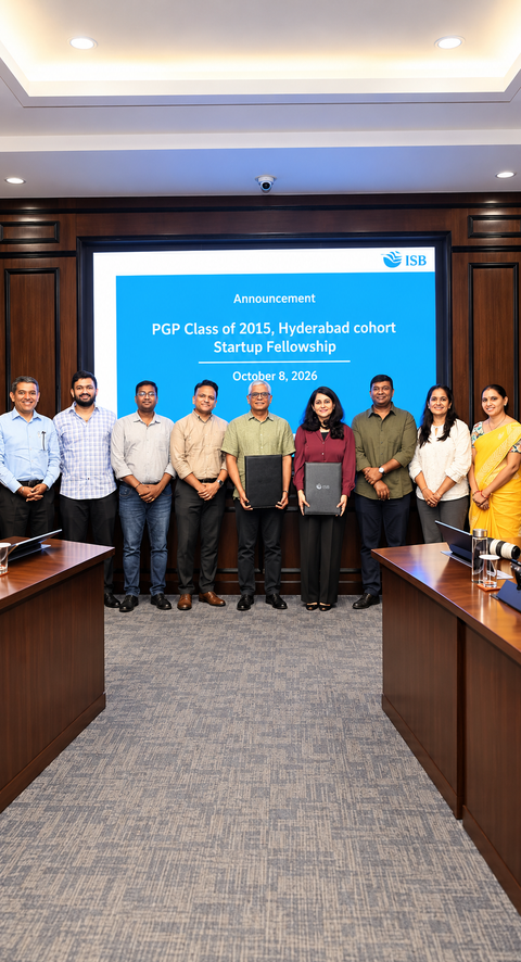 Hyderabad's ISB offers annual startup grants to aspiring student entrepreneurs