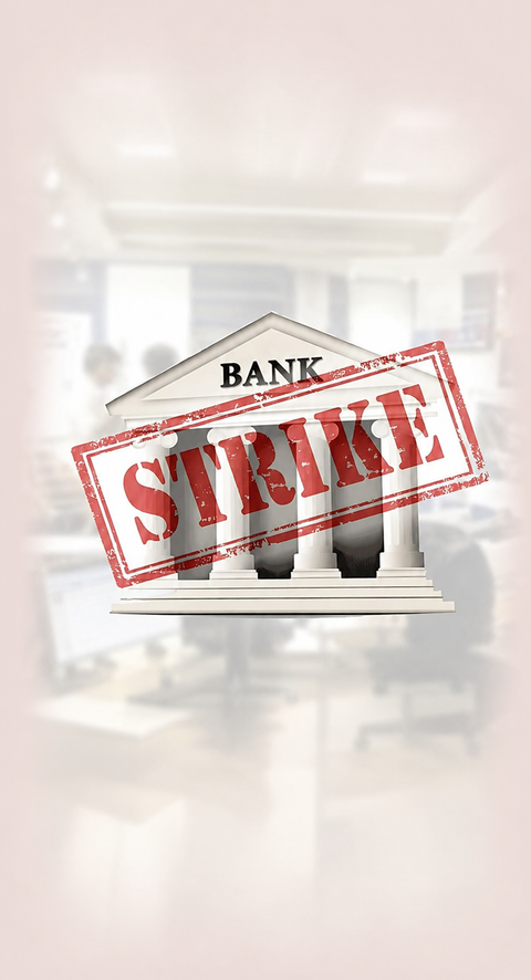 Nationwide bank strike called over five-day banking demand