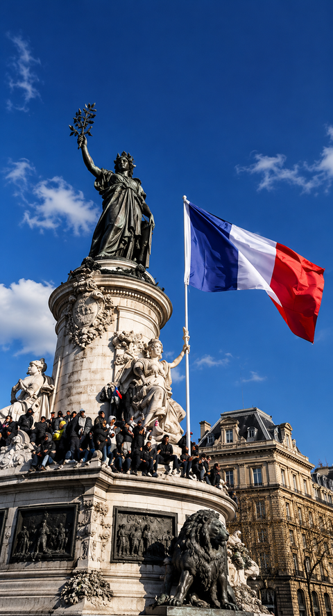 France tightens security as violent protests leave streets tense and businesses damaged