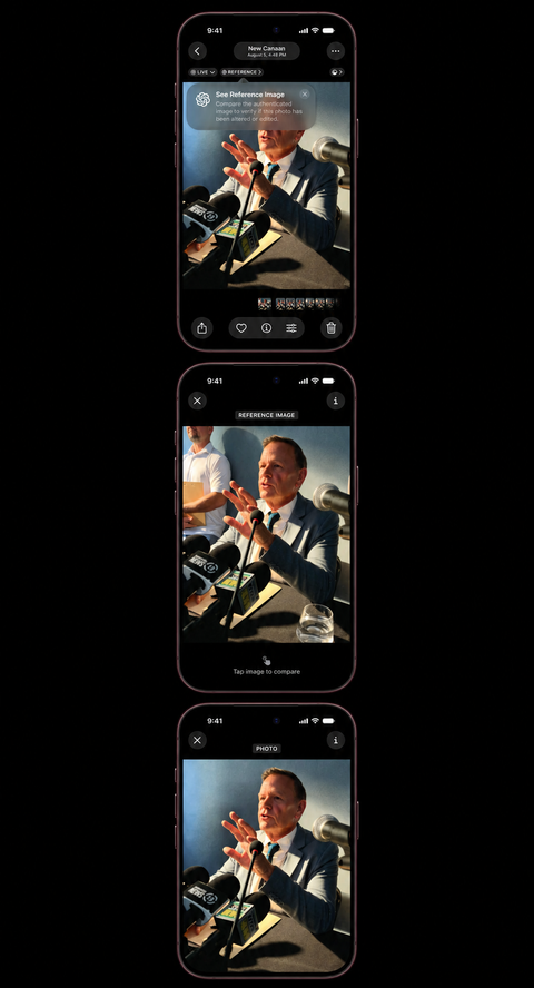 iPhone 18 Pro gets ‘Reference Image’ to check photo authenticity