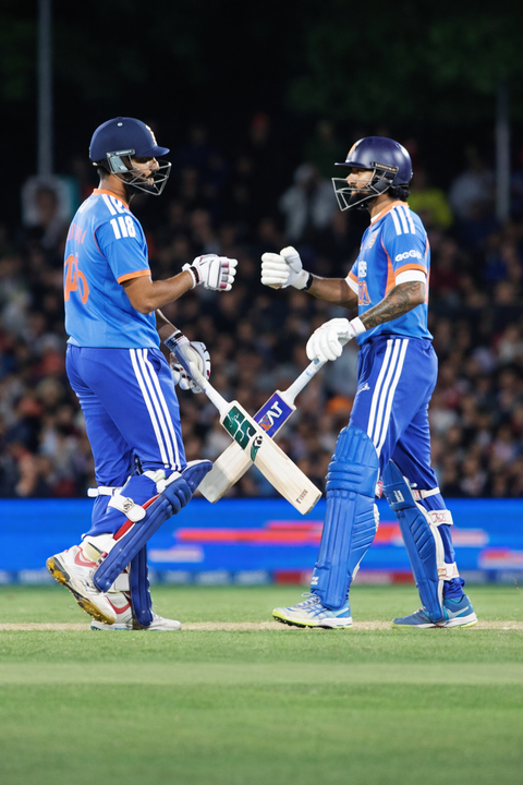 India record their highest successful T20I chase, beat New Zealand by four wickets
