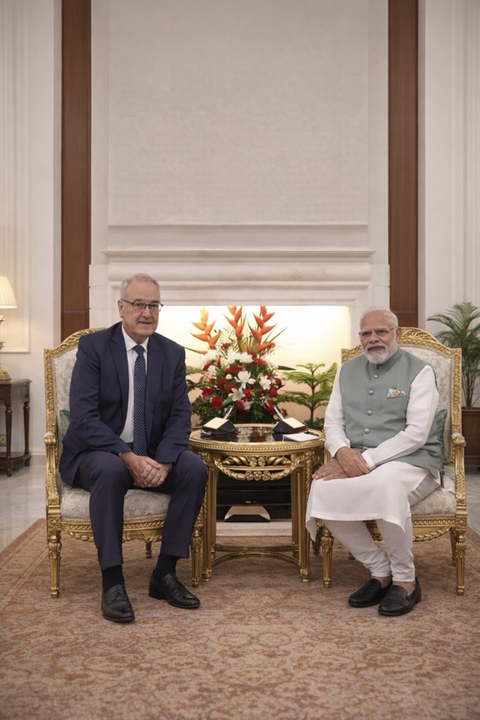 Swiss President Guy Parmelin lands in New Delhi for 3-day visit to expand trade ties