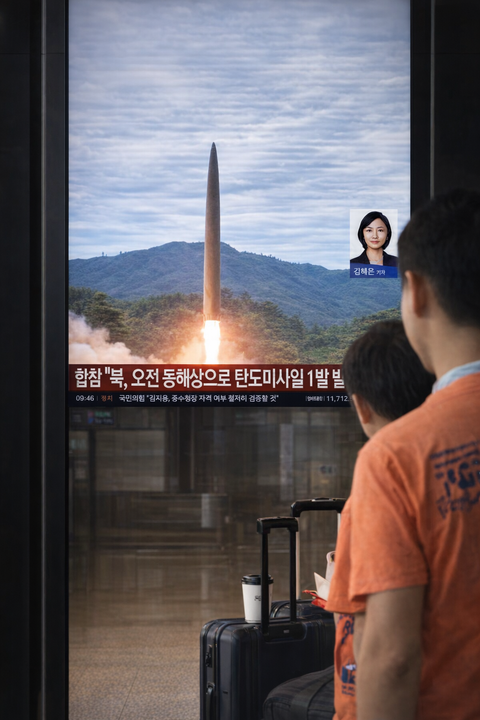 North Korea fires a ballistic missile, after Seoul demanded an apology